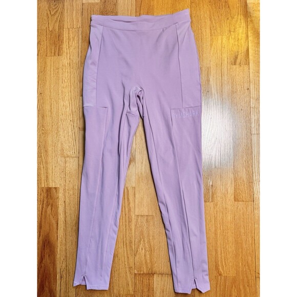Gymshark Women's Ori Leggings Mid Rise Pastel Grape Purple Size M - Picture 5 of 16